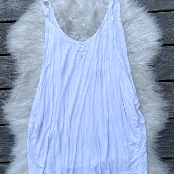 MATIX White Soft Knit Tunic Tank Top Vtg - Picture 6 of 8